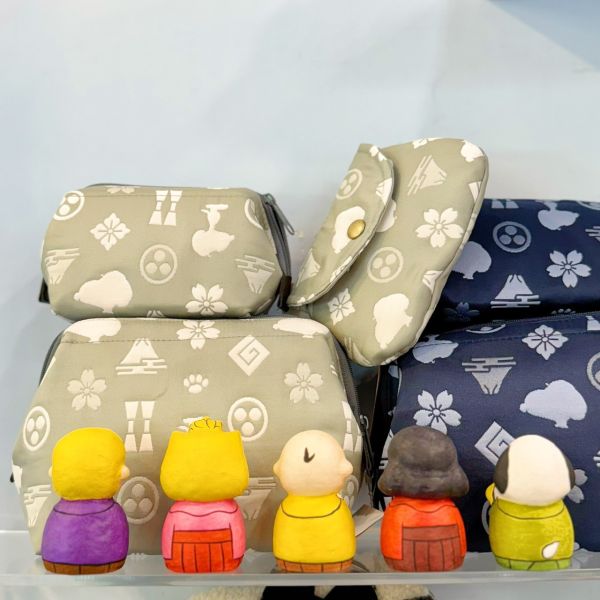 Snoopy茶屋 史努比&朋友和服張子擺設 