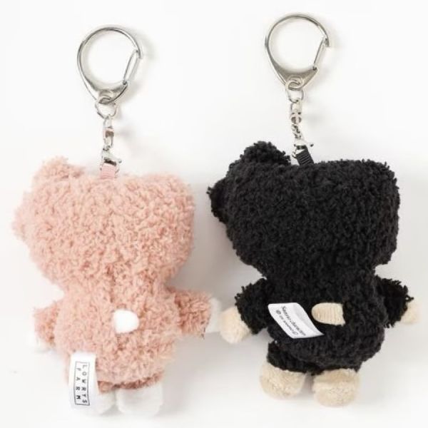 Me% Hello Kitty 套裝毛絨玩偶鑰匙圈(黑) 