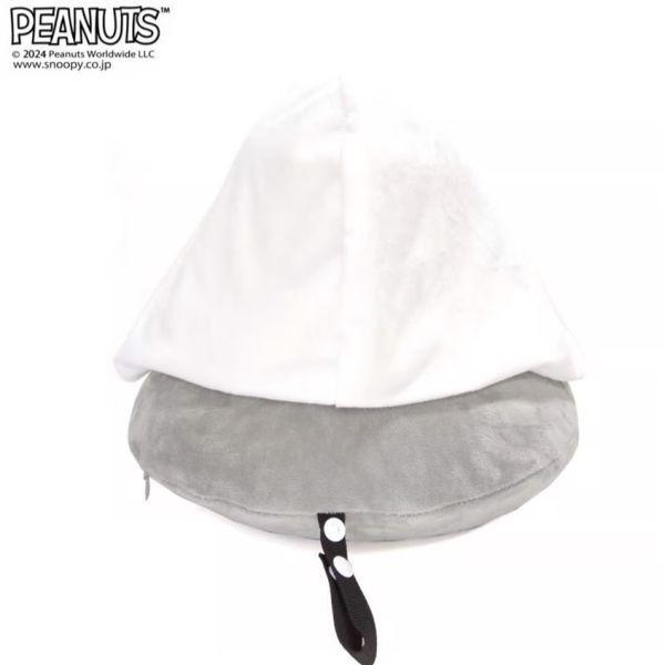 Snoopy 造型連帽頸枕 75周年限定色 