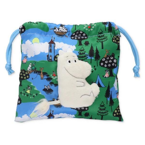 MOOMIN 小不點 立體造型束口袋 