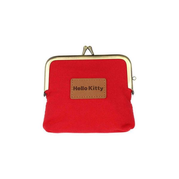 Hello Kitty 刺繡口金包 