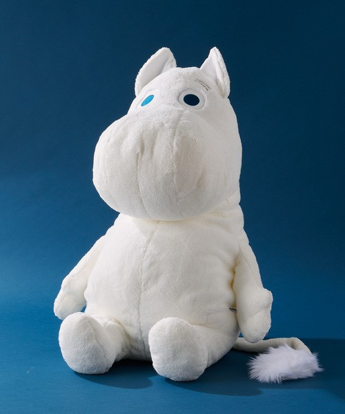 sekiguchi 嚕嚕米深藍眼毛絨大玩偶2L 