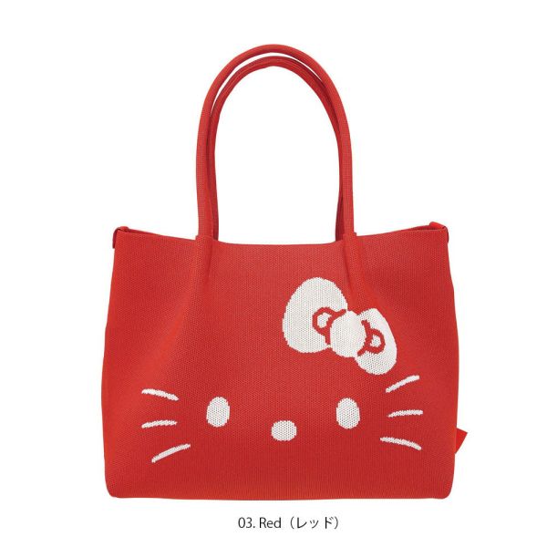 ROOTOTE & Hello Kitty 50周年紀念 針織托特包 