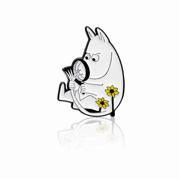 Moomin × PINBOX 聯名別針系列 質感琺瑯徽章 