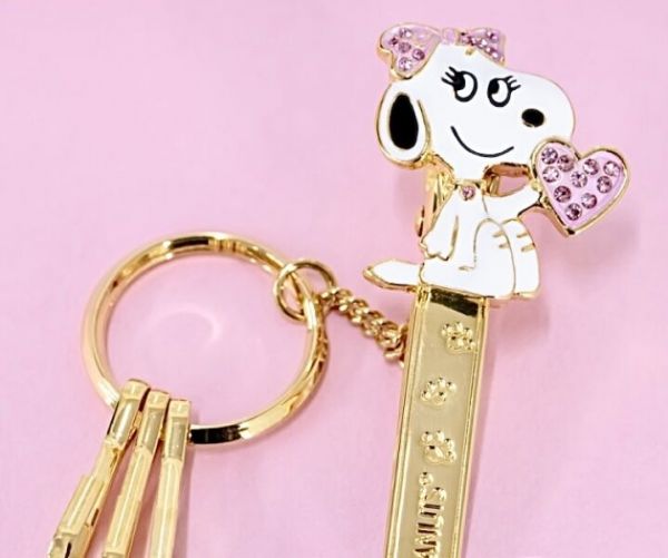 史努比 立體新型鑰匙扣 “Bag Key Clip” 