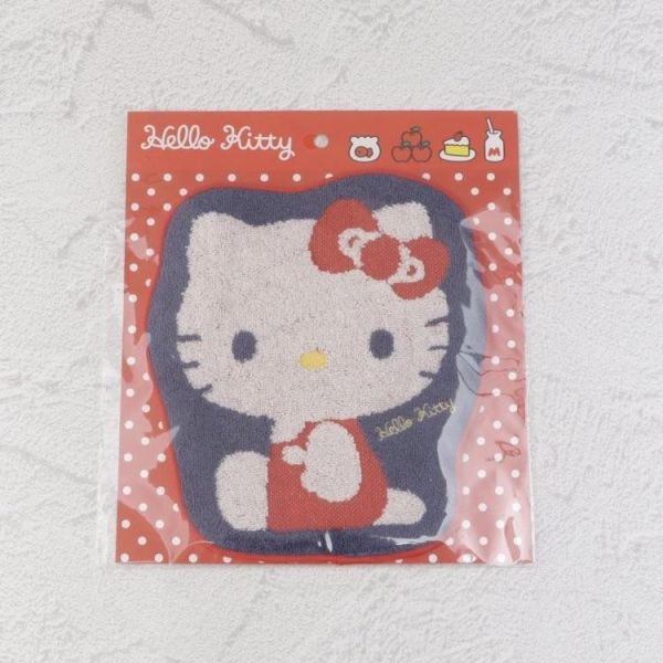 Sanrio Kitty 側坐造型手帕 