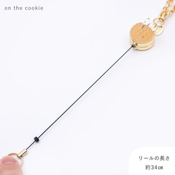 Snoopy 花系伸縮鑰匙扣（附拉繩） 