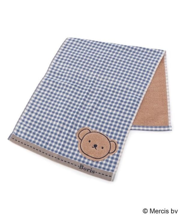 Dick Bruna miffy 格紋長型毛巾 