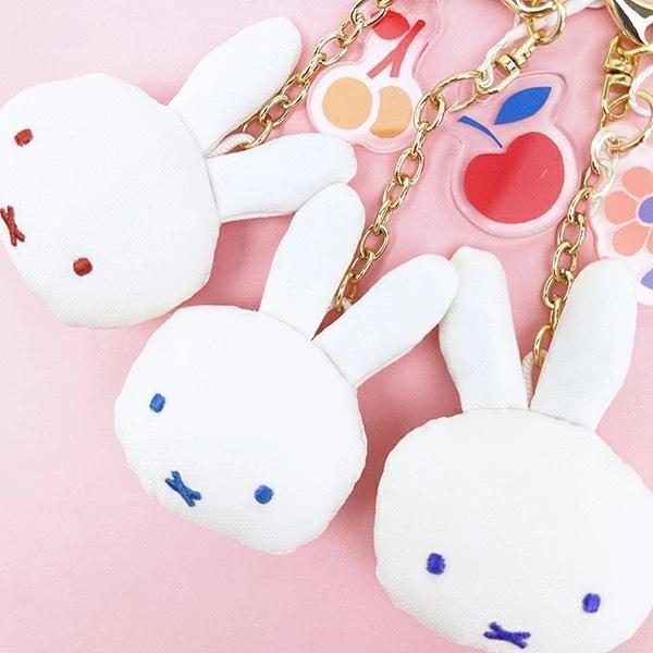 米菲 立體大臉壓克力鑰匙圈 