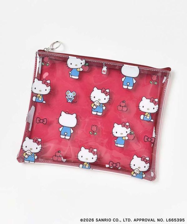 Hello Kitty 復古透明收納袋 