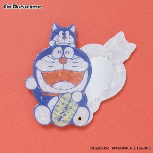 I’m Doraemon 復古珠光隨身鏡 