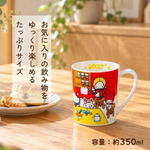 Sanrio｜2027 年度紀念馬克杯 