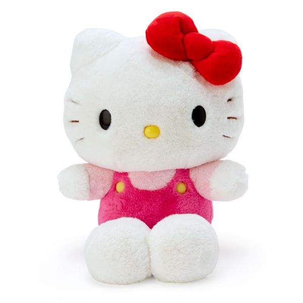 Hello Kitty 桃紅背心毛絨玩具 (三種尺寸) 