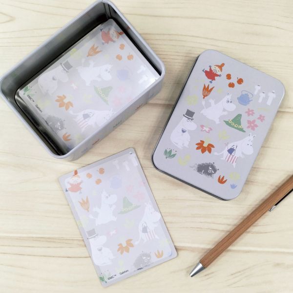 Moomin 便條紙造型鐵盒 
