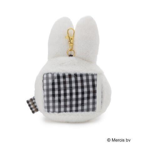 Miffy 絨毛大頭票卡零錢包伸縮吊飾 