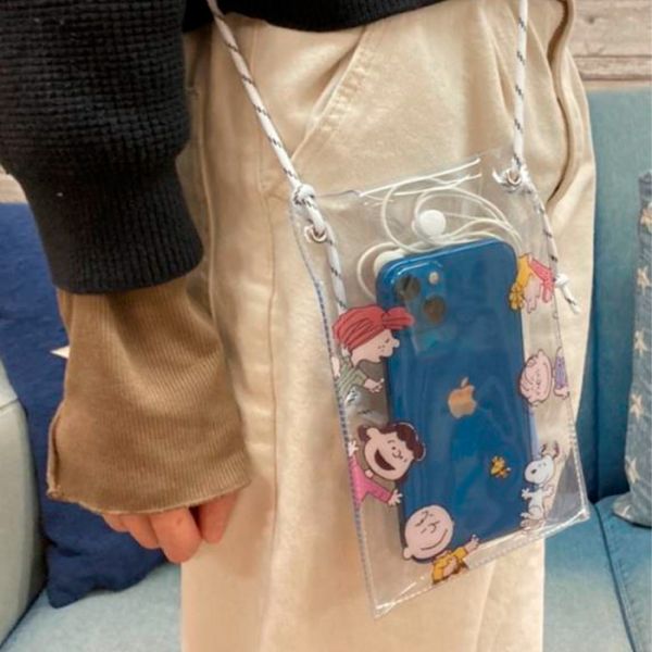 Snoopy 史努比PVC散步手機袋 