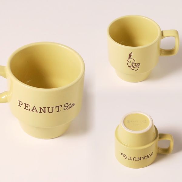 PEANUTS Cafe SUNNY SIDE kitchen 粉彩餐具 
