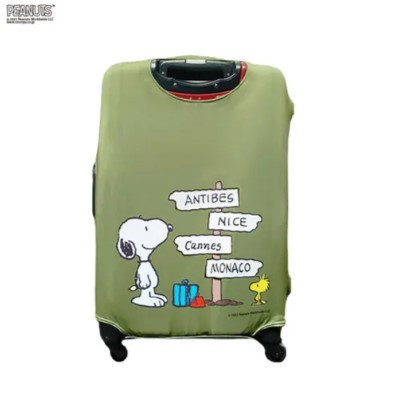 Vanguard史努比登山雙面行李箱保護套 