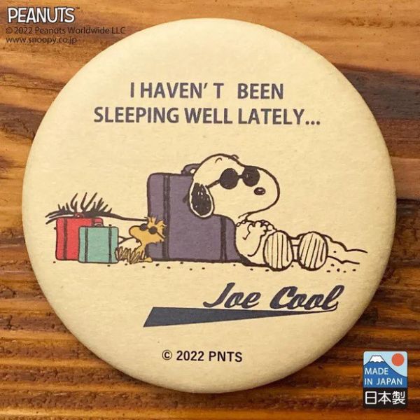 SNOOPY 復古工藝徽章別針 