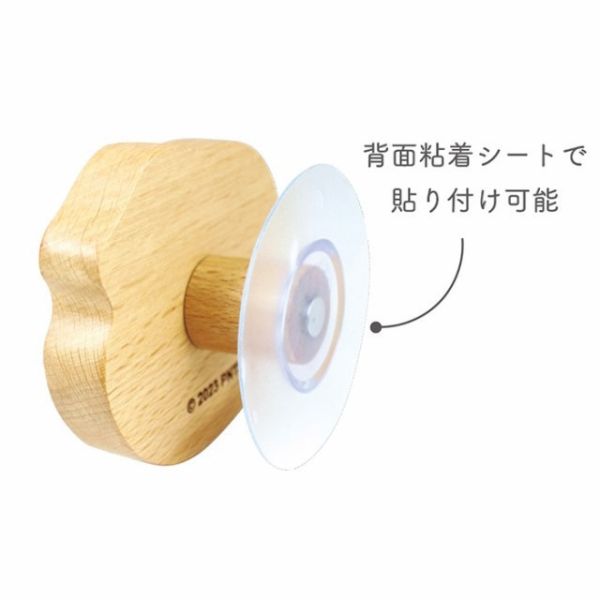 Snoopy 木製吸盤掛勾 