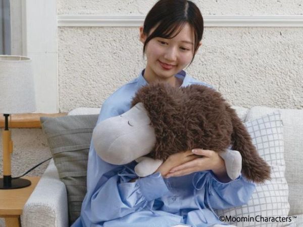 MOOMIN《Mochi Hug》祖先麻糬抱抱玩偶 