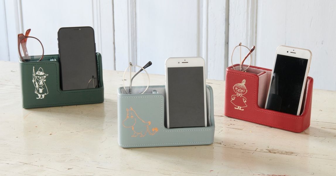 Moomin 智慧手機、眼鏡架兼筆筒 