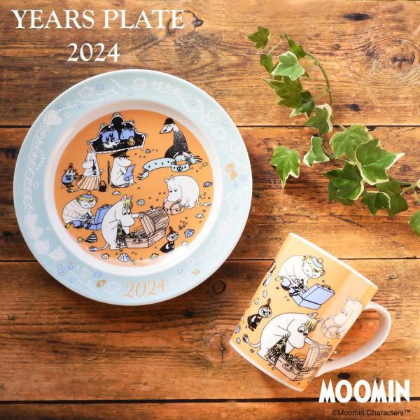 YAMAKA x MOOMIN 2024年度紀念瓷器餐具 