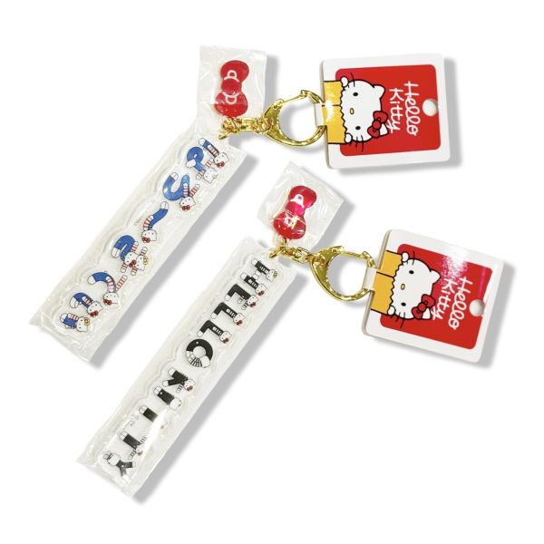 Hello Kitty X 東京國立博物館 特展壓克力字母吊飾 