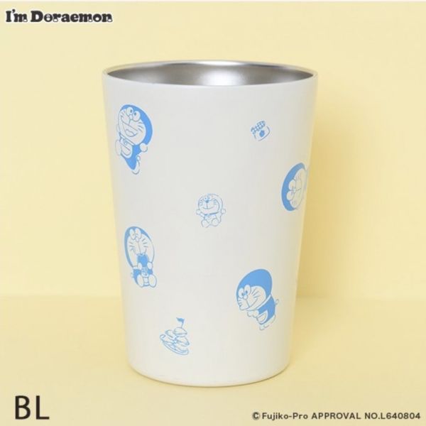 Flowering X I'm Doraemon 兩用不鏽鋼杯(三款) 