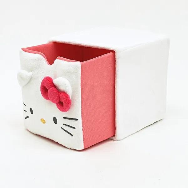 Hello Kitty 絨毛小抽屜收納盒 
