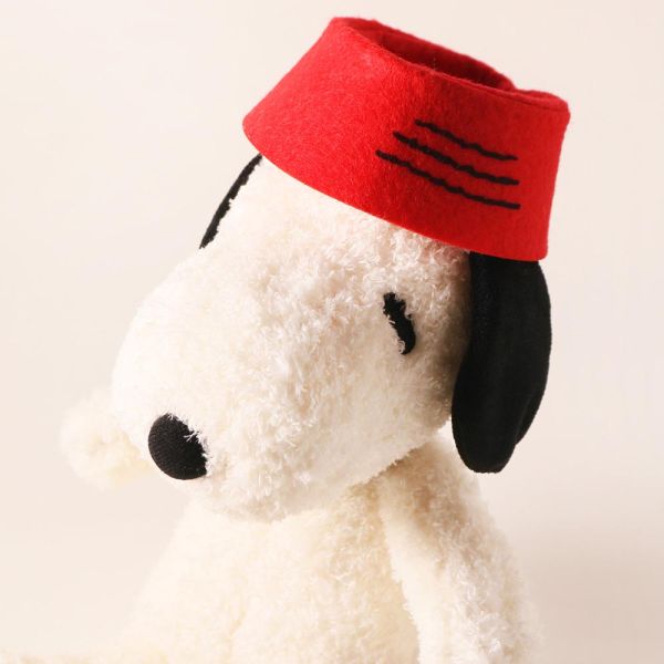 PEANUTS Cafe 限定 狗碗史努比玩偶 