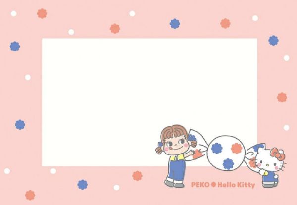 PEKO × SANRIO CHARACTERS 聯名信紙組 
