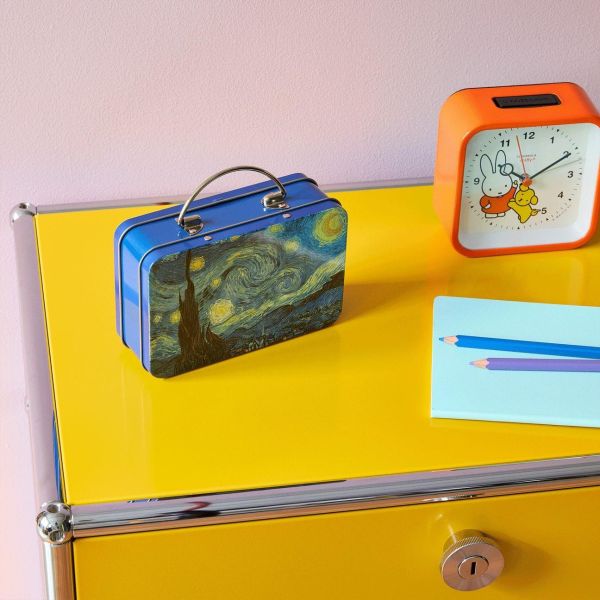 MoMA × Miffy梵谷星夜 編織玩偶換裝鐵盒 