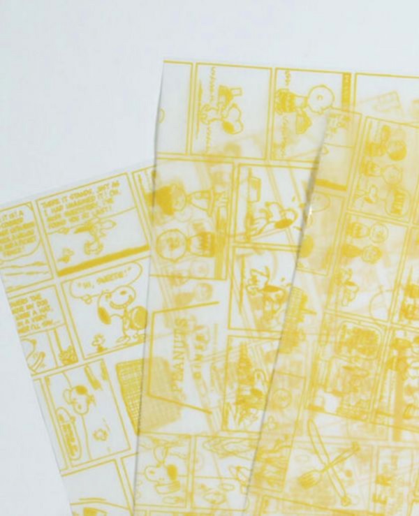 神戶PEANUTS cafe 原創蠟紙 