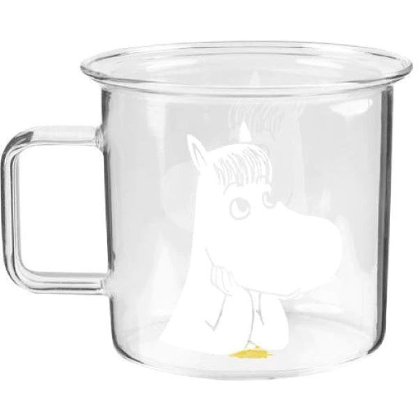 Moomin 極簡風格耐熱玻璃杯 (兩款) 