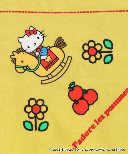 Hello Kitty × SLOBE IENA 聯名復古風萬用絲巾 