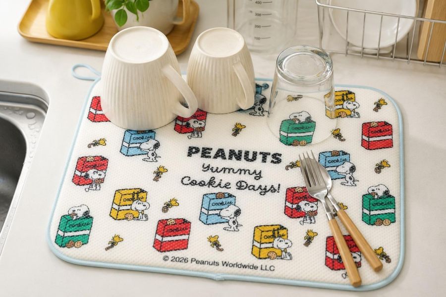 Snoopy 瀝水吸水墊 