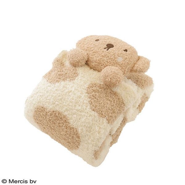 Miffy × Boris 柔軟絨毛膝毯 