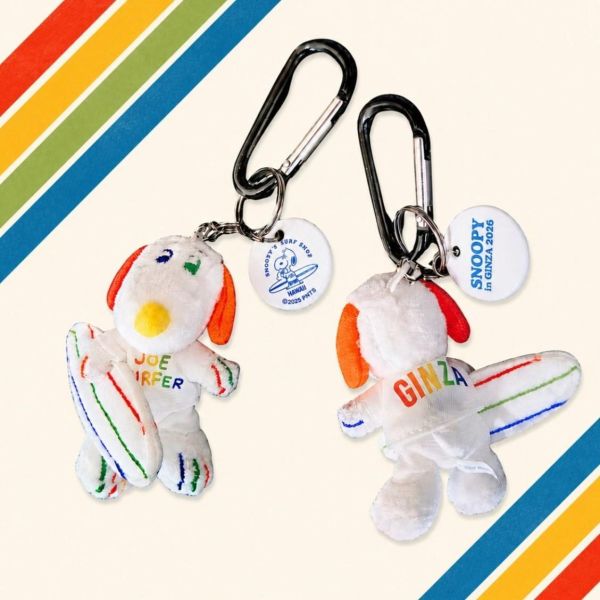 SNOOPY’S SURF SHOP × 銀座三越限定 衝浪史努比玩偶吊飾 