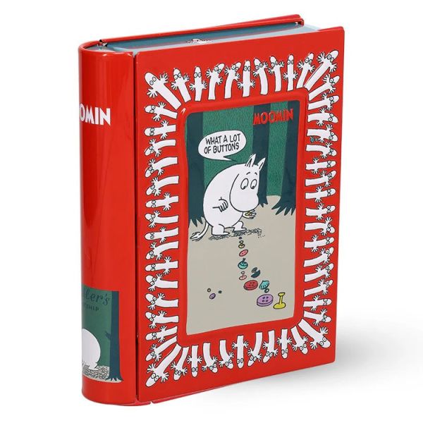 Moomin Book 童話書造型點心鐵盒 