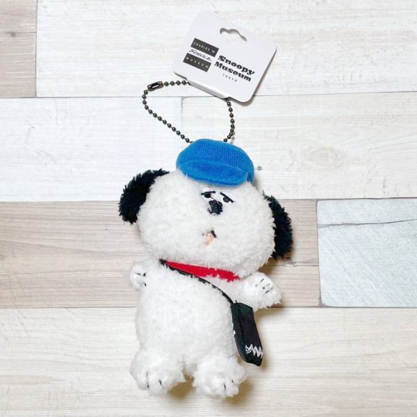 SNOOPY MUSEUM 絨毛背包玩偶吊飾 