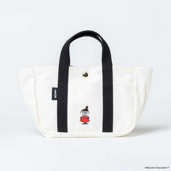 Moomin 刺繡帆布手提袋 