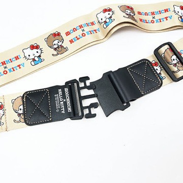 Monchhichi × Hello Kitty 聯名行李束帶 