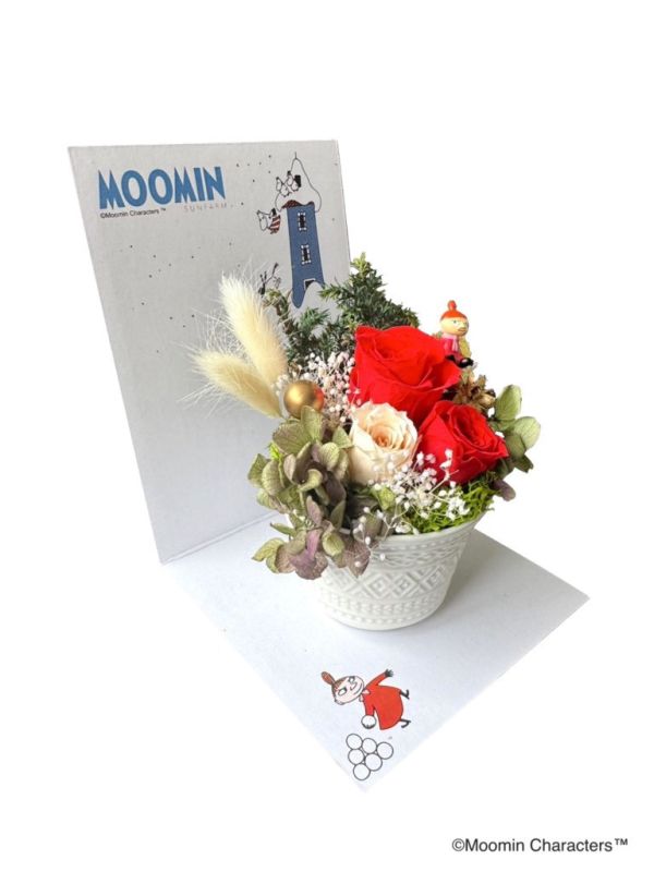 Moomin × Little My 聖誕永生花 
