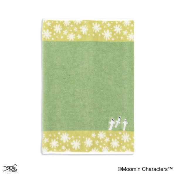 Towel museum Moomin 花語刺繡快乾毛巾系列 