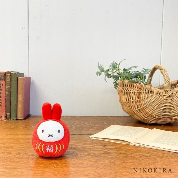 米菲新年達摩造型玩偶吊飾 