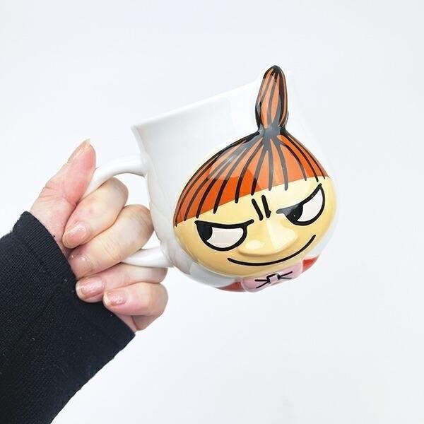 Moomin 立體造型臉型馬克杯（350ml） 
