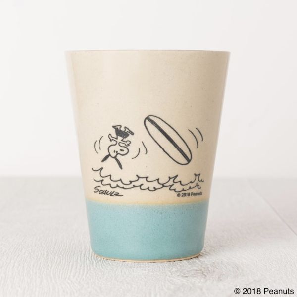 Mashico x Peanuts 史努比70年代益子燒茶杯(三款) 