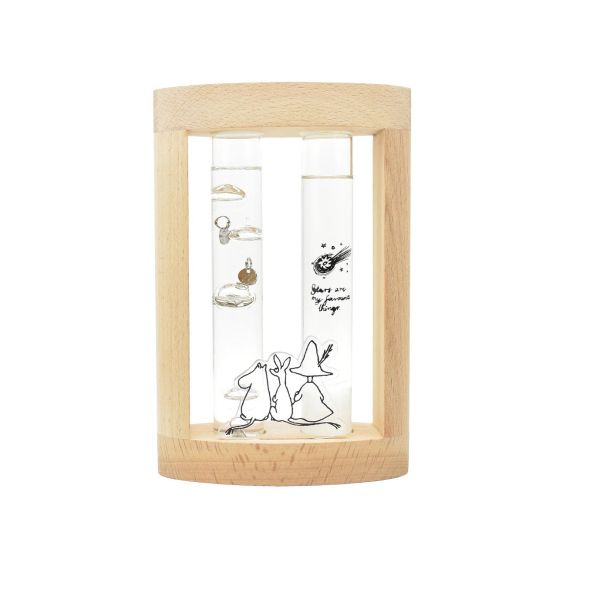 Moomin 80週年紀念 兩用溫度計天氣瓶 