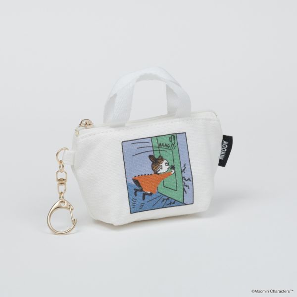 MOOMIN 經典漫畫場景迷你托特吊飾包 